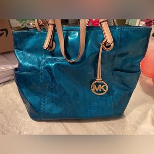 Blue Michael Kors Limited Edition Purse